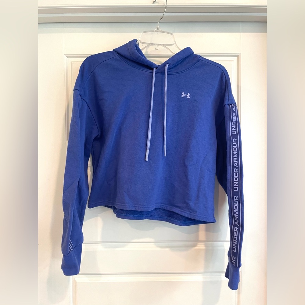 Women’s Under Armour Cropped Hoodie Sweatshirt